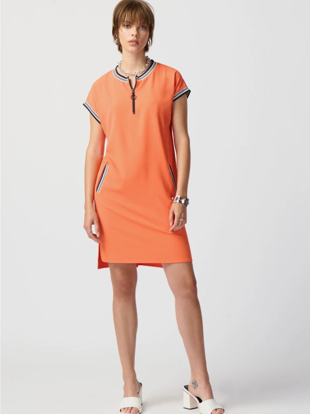 Knee-length Shift Dress